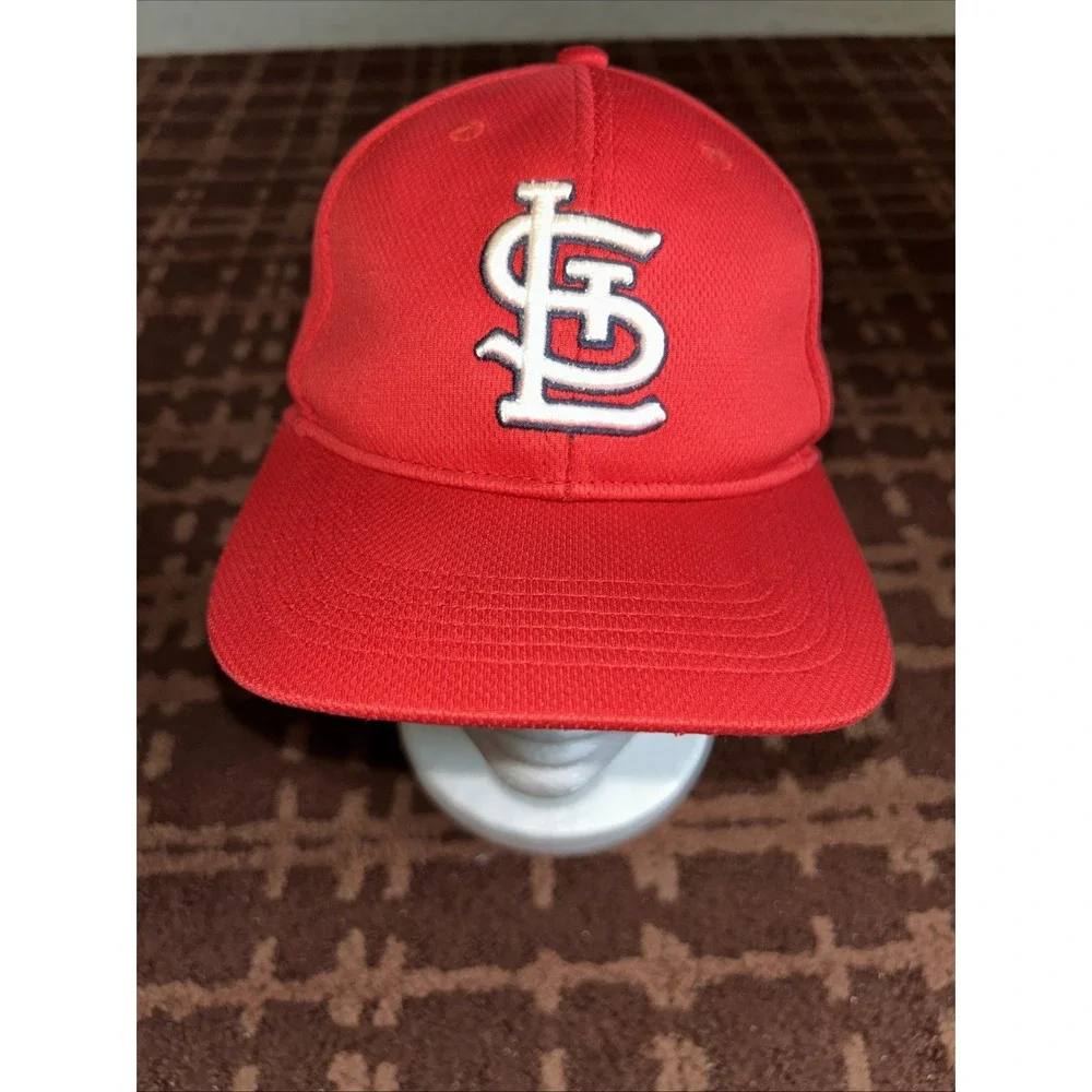 St Louis Cardinals Hat Youth Adjustable‎ Red Embroidered Logo MLB OC Sports